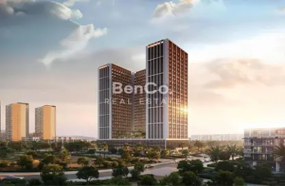 Apartment - Studio - 1 Bathroom for sale in Binghatti Elite - Dubai Production City (IMPZ) - Dubai