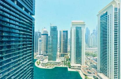 شقة - غرفة نوم - 2 حمامات للايجار في V3 - (JLT) مجمع V - أبراج بحيرات الجميرا - دبي