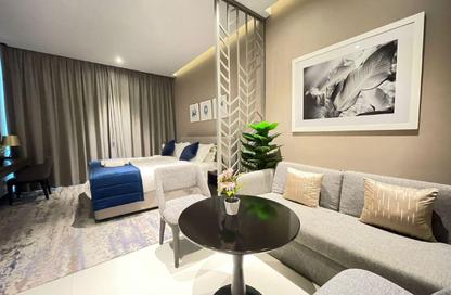 Apartment - Studio - 1 Bathroom for rent in Damac Maison Prive B - Damac Maison Prive - Business Bay - Dubai