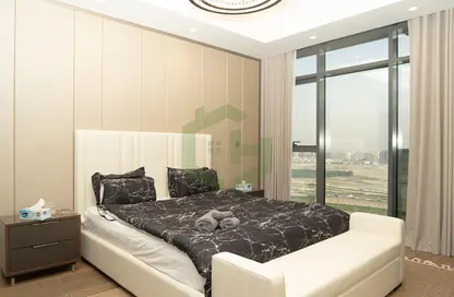 شقة - غرفة نوم - 2 حمامات للايجار في برج النبلاء - الخليج التجاري - دبي