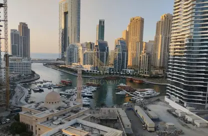 شقة - 2 غرف نوم - 2 حمامات للايجار في برج إسكان - دبي مارينا - دبي