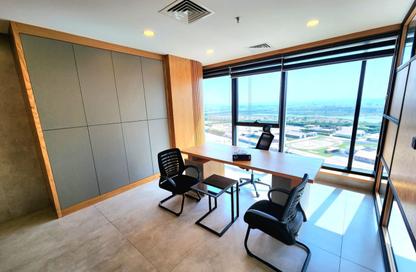 Office Space - Studio - 1 for rent in Churchill Executive Tower - Churchill Towers - Business Bay - Dubai