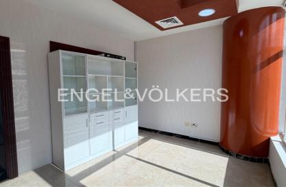 Office Space - Studio - 1 Bathroom for rent in Clover Bay Tower - Business Bay - Dubai