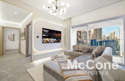 Apartment - 2 Bedrooms - 2 Bathrooms for rent in Peninsula One - Peninsula - Business Bay - Dubai