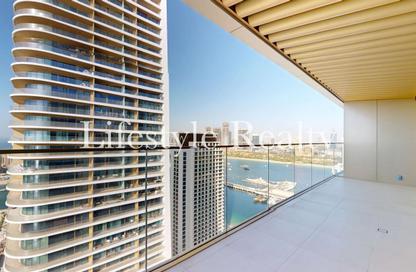 Apartment - 2 - 3 for rent in Grand Bleu Tower 2 - Emaar Beachfront - Dubai Harbour - Dubai