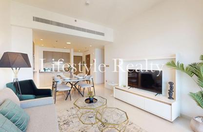 Apartment - 2 - 3 for rent in Grand Bleu Tower 2 - Emaar Beachfront - Dubai Harbour - Dubai