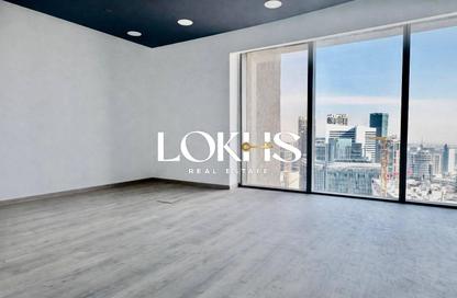 Office Space - Studio - 1 Bathroom for rent in The Prism - Business Bay - Dubai