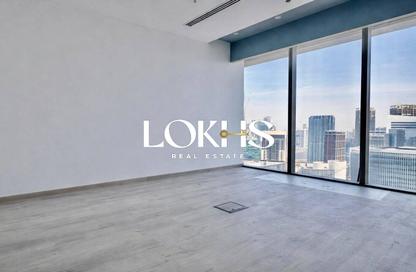 Office Space - Studio - 1 Bathroom for rent in The Prism - Business Bay - Dubai