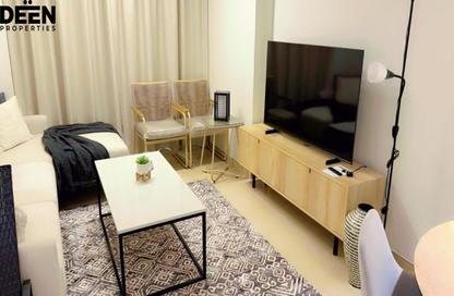 Apartment - 1 Bedroom - 2 Bathrooms for rent in Binghatti Crest - District 13 - Jumeirah Village Circle - Dubai