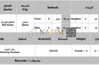 أرض - استوديو للبيع في عجمان جلوبال سيتي - العالية - عجمان