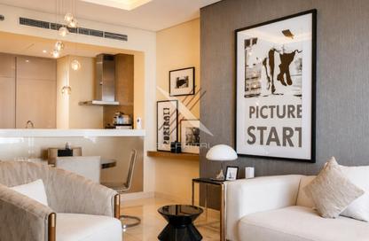 Apartment - 1 Bedroom - 2 Bathrooms for rent in Tower A - Damac Towers by Paramount - Business Bay - Dubai
