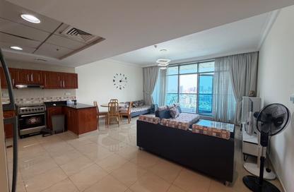 Apartment - 1 - 2 for rent in Ajman Corniche Residences - Ajman Corniche Road - Ajman