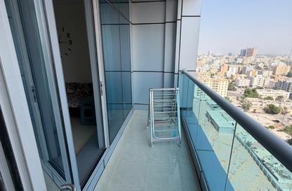 Apartment - 1 - 2 for rent in Ajman Corniche Residences - Ajman Corniche Road - Ajman