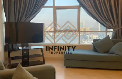 شقة - 2 غرف نوم - 2 حمامات للبيع في أورينت تاور 1 - أورينت تاور - البستان - عجمان