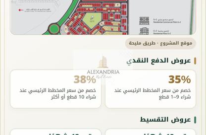 أرض - استوديو للبيع في شارع مليحة - المنطقة الصناعية بالشارقة - الشارقة