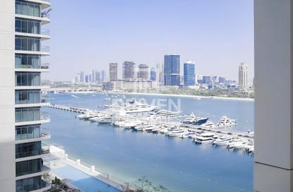 شقة - غرفة نوم - 1 حمام للايجار في برج Marina Vista 1 - مارينا فيستا - إعمار بيتشفرونت - دبي هاربور - دبي