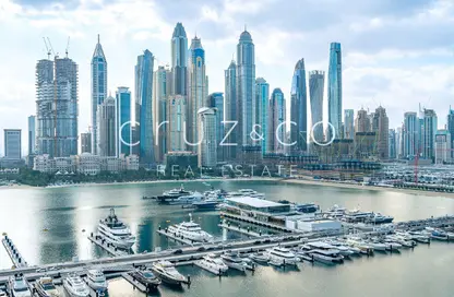 Apartment - 1 Bedroom - 2 Bathrooms for rent in Palace Beach Residence Tower 1 - Palace Beach Residence - EMAAR Beachfront - Dubai Harbour - Dubai