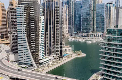 شقة - 3 غرف نوم - 4 حمامات للبيع في برج الزمان والمكان - دبي مارينا - دبي