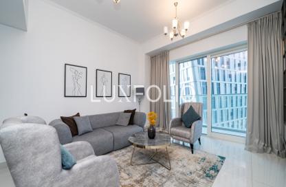 Apartment - 2 - 3 for rent in Damac Heights - Dubai Marina - Dubai