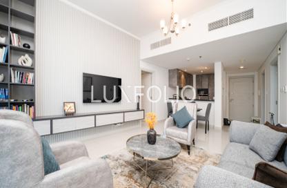 Apartment - 2 - 3 for rent in Damac Heights - Dubai Marina - Dubai