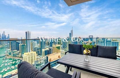 Apartment - 4 Bedrooms - 5 Bathrooms for rent in Stella Maris - Dubai Marina - Dubai