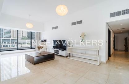 Apartment - 2 - 3 for rent in Silverene Tower A - Silverene - Dubai Marina - Dubai