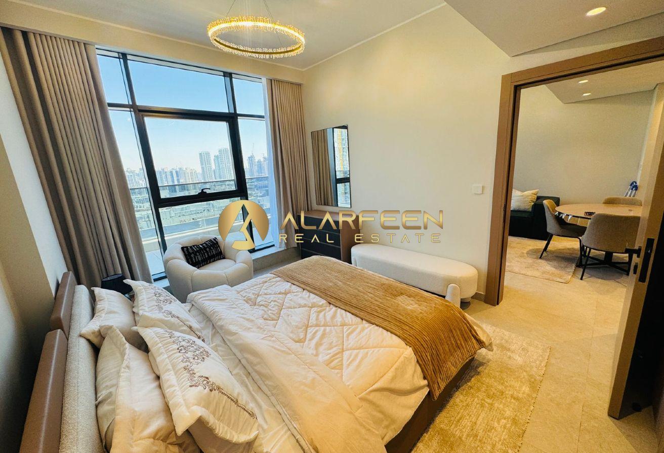 Furnished 1BR | Higher Flor | Balcony | City View photo 7