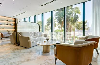 Office Space - Studio - 1 for rent in One Za'abeel Tower - Zabeel 1 - Zabeel - Dubai