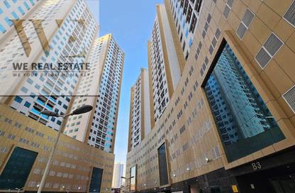 Apartment - 2 Bedrooms - 3 Bathrooms for rent in Tower C1 - Ajman Pearl Towers - Ajman Downtown - Ajman