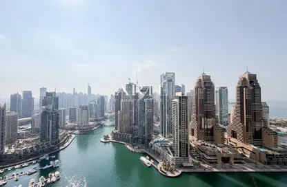 شقة - 3 غرف نوم - 3 حمامات للايجار في بوابة المارينا 2 - مارينا جيت - دبي مارينا - دبي