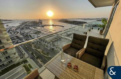 Apartment - 2 Bedrooms - 2 Bathrooms for rent in Sunrise Bay Tower 2 - Sunrise Bay - EMAAR Beachfront - Dubai Harbour - Dubai
