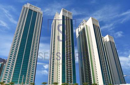 Apartment - 1 Bedroom - 2 Bathrooms for rent in Marina Heights 2 - Marina Square - Al Reem Island - Abu Dhabi Apartment - 1 Bedroom - 2 Bathrooms for rent in Marina Heights 2 - Marina Square - Al Reem Island - Abu Dhabi