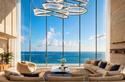 Apartment - 3 Bedrooms - 4 Bathrooms for sale in Al Ghaf Tower - Al Khan - Sharjah