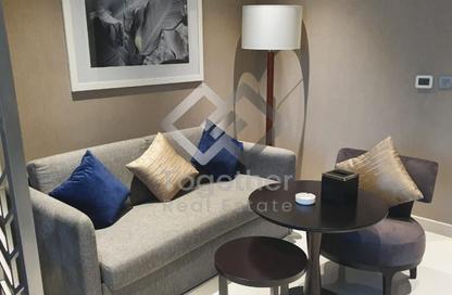 Apartment - Studio - 1 Bathroom for rent in Damac Maison Prive A - Damac Maison Prive - Business Bay - Dubai