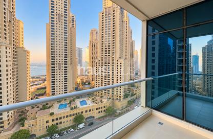 Apartment - 1 - 2 for rent in Paloma Tower - Marina Promenade - Dubai Marina - Dubai