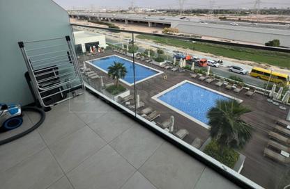 Apartment - Studio - 1 Bathroom for rent in Azizi Riviera 46 - Azizi Riviera - Meydan One - Meydan - Dubai