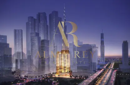 شقة - غرفة نوم - 1 حمام للبيع في اليجانس تاور - وسط مدينة دبي - دبي