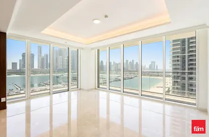 Apartment - 3 Bedrooms - 3 Bathrooms for rent in Palace Beach Residence Tower 1 - Palace Beach Residence - EMAAR Beachfront - Dubai Harbour - Dubai