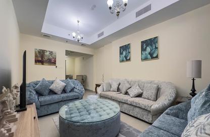 Apartment - 2 Bedrooms - 2 Bathrooms for rent in Beach Tower 2 - Al Khan Lagoon - Al Khan - Sharjah