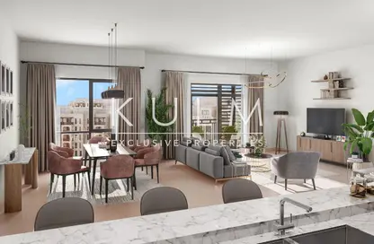 Apartment - 3 Bedrooms - 4 Bathrooms for sale in Lamaa - Madinat Jumeirah Living - Umm Suqeim - Dubai