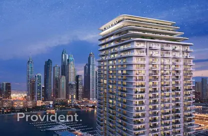 Apartment - 1 Bedroom - 2 Bathrooms for sale in Beachgate by Address - EMAAR Beachfront - Dubai Harbour - Dubai
