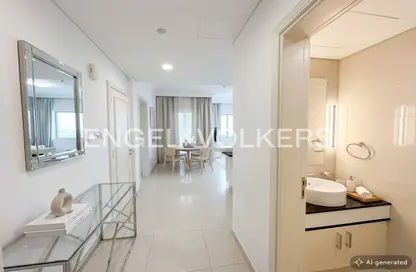 Apartment - 1 Bedroom - 2 Bathrooms for rent in DAMAC Maison Dubai Mall Street (The Signature) - Burj Khalifa Area - Downtown Dubai - Dubai