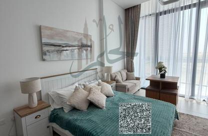 Apartment - Studio - 1 Bathroom for rent in Bluebay Walk - Ajmal Makan City - Sharjah Waterfront City - Sharjah