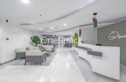 Business Centre - Studio - 2 Bathrooms for rent in I Rise Tower - Barsha Heights (Tecom) - Dubai