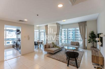 Apartment - Studio - 2 Bathrooms for rent in Bunyan Tower - Dubai Marina - Dubai