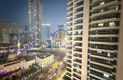 شقة - غرفة نوم - 2 حمامات للايجار في برج مانشستر - دبي مارينا - دبي