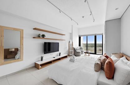 Apartment - Studio - 1 Bathroom for rent in Blue Waves Tower - Dubai Land Residence Complex - Dubai Land - Dubai