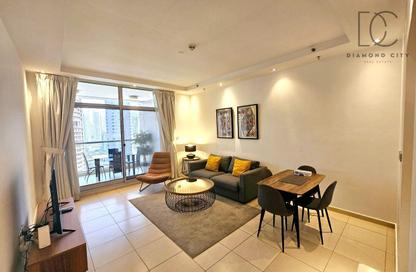 Apartment - 1 Bedroom - 2 Bathrooms for rent in Skyview Tower - Dubai Marina - Dubai