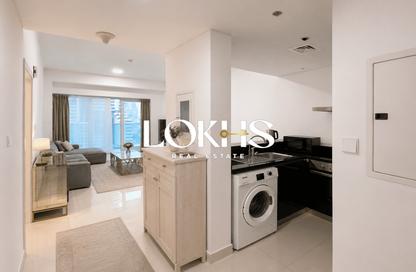 Apartment - 1 Bedroom - 2 Bathrooms for rent in Damac Heights - Dubai Marina - Dubai