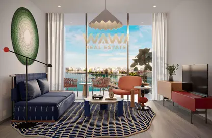 شقة - غرفة نوم - 2 حمامات للبيع في نوتيكا ون - مدينة دبي الملاحية - دبي